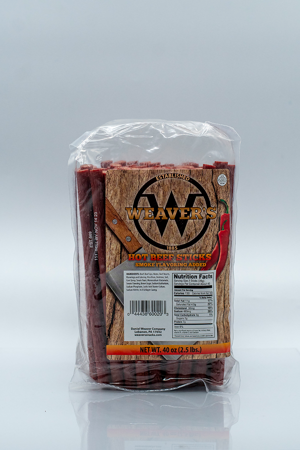 Beef Sticks (2.5# package)